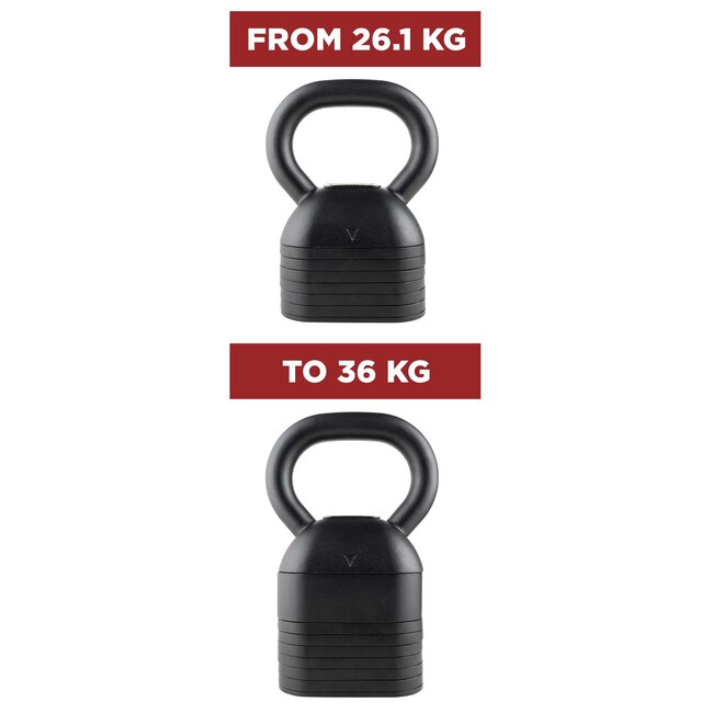 Ironmaster Quick-Lock Adjustable Kettlebell Weight Kit - 36 kg Accessories for Quick-Lock Adjustable Dumbbell