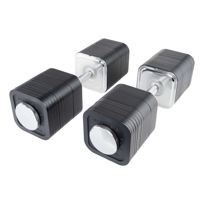Ironmaster Quick-Lock Dumbbell Add-On Kit - 54.4  - 74.8 kg (165lbs)  Accessoire voor de Quick-Lock Verstelbare dumbbell