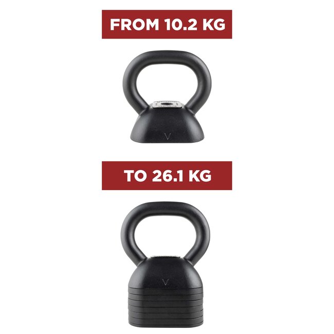 Ironmaster Kettlebell Weight Kit - 26.1 kg Accessoire voor de Quick-Lock Verstelbare dumbbell