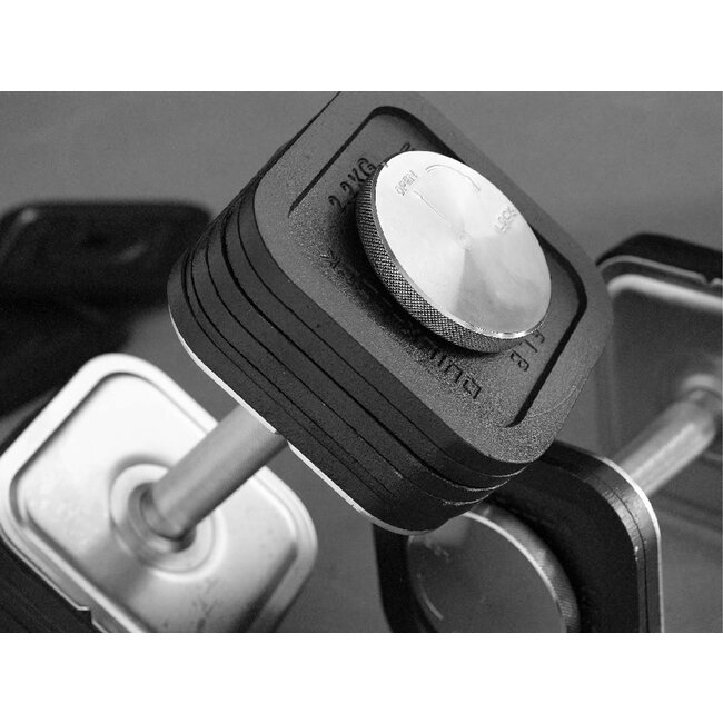 Ironmaster Quick-Lock Adjustable Dumbbell Set - 68 KG  (2 x 34 KG Dumbbell)