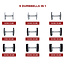 Ironmaster Quick-Lock Adjustable Dumbbell Set - 20.4 KG  (1 x 20.4 KG Dumbbell)