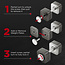 Ironmaster Quick-Lock Adjustable Dumbbell Set - 34 KG  (1 x 34 KG Dumbbell)