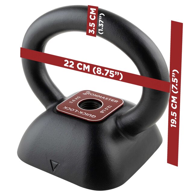 Ironmaster QL Kettlebell Handle, 12.5 Lbs