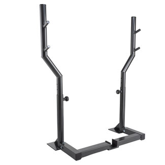 Ironmaster Spotting Stand Base With Barbell Adapters