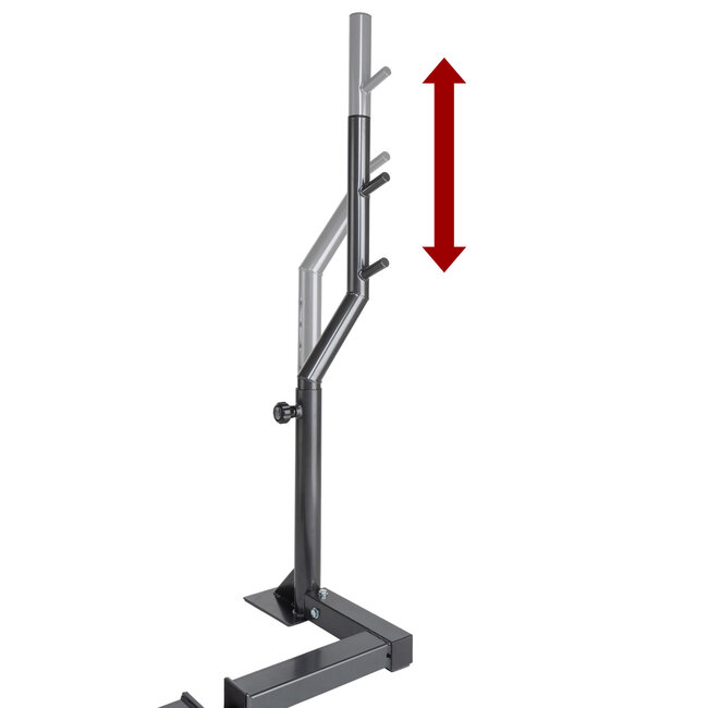Ironmaster Spotting Stand Base mit Langhanteladaptern