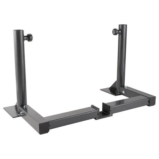 Ironmaster Spotting Stand Base With Barbell Adapters