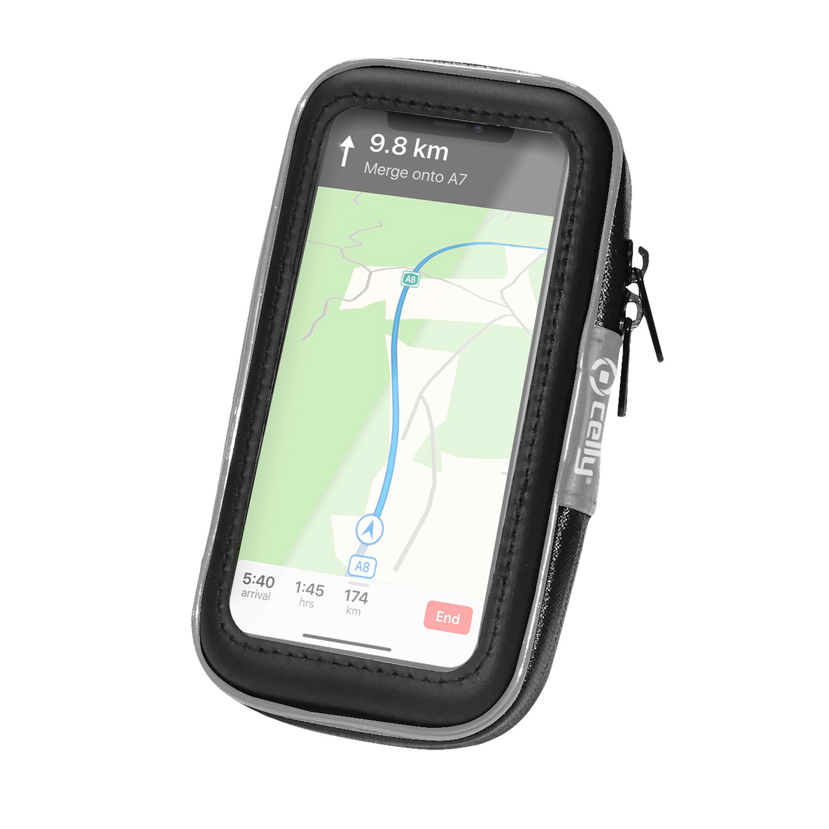 Celly FLEXBIKEXXL - Smartphonehouder voor op de fiets