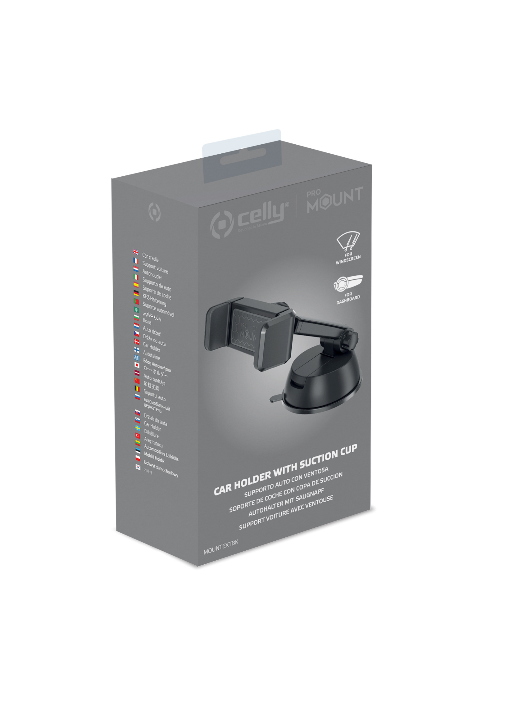 Celly MOUNTEXT - Universal Car Mount