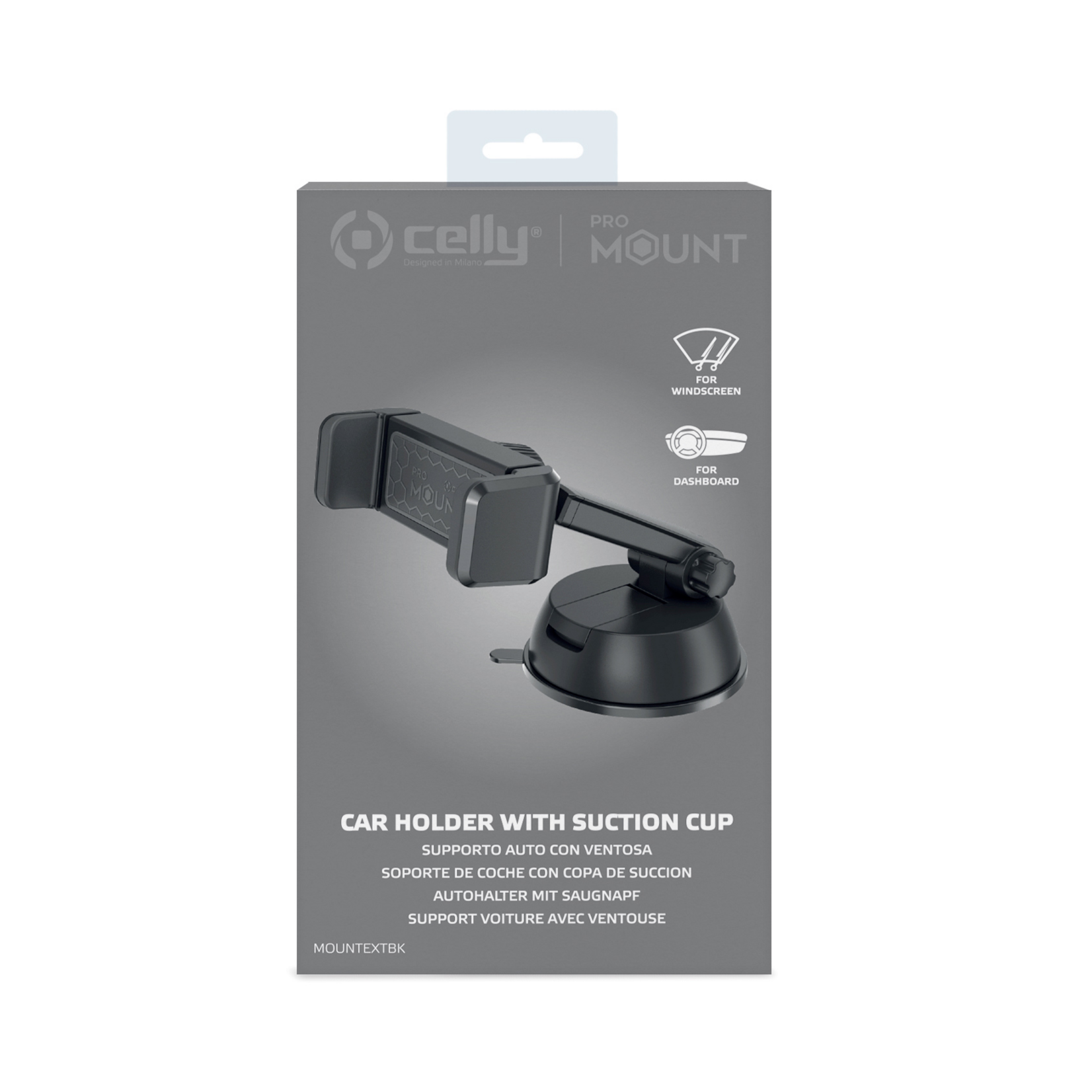 Celly MOUNTEXT - Universele autohouder