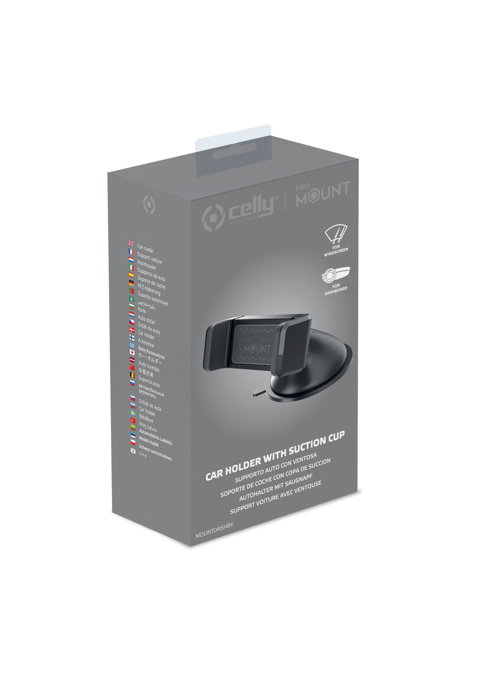 Celly MOUNTDASH  - Universele autohouder