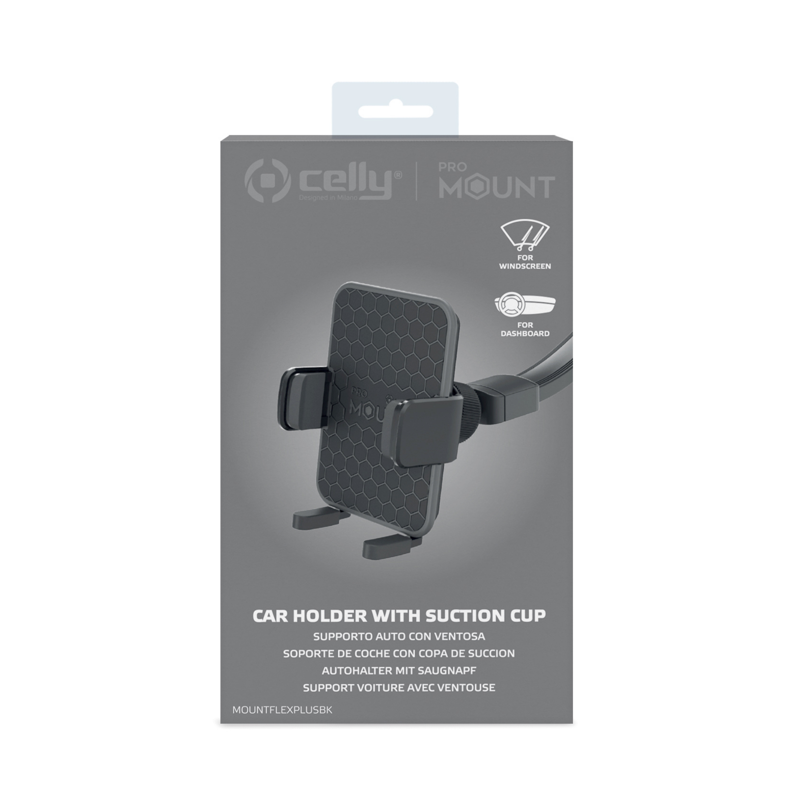 Celly MOUNTFLEXPLUS - Universele autohouder