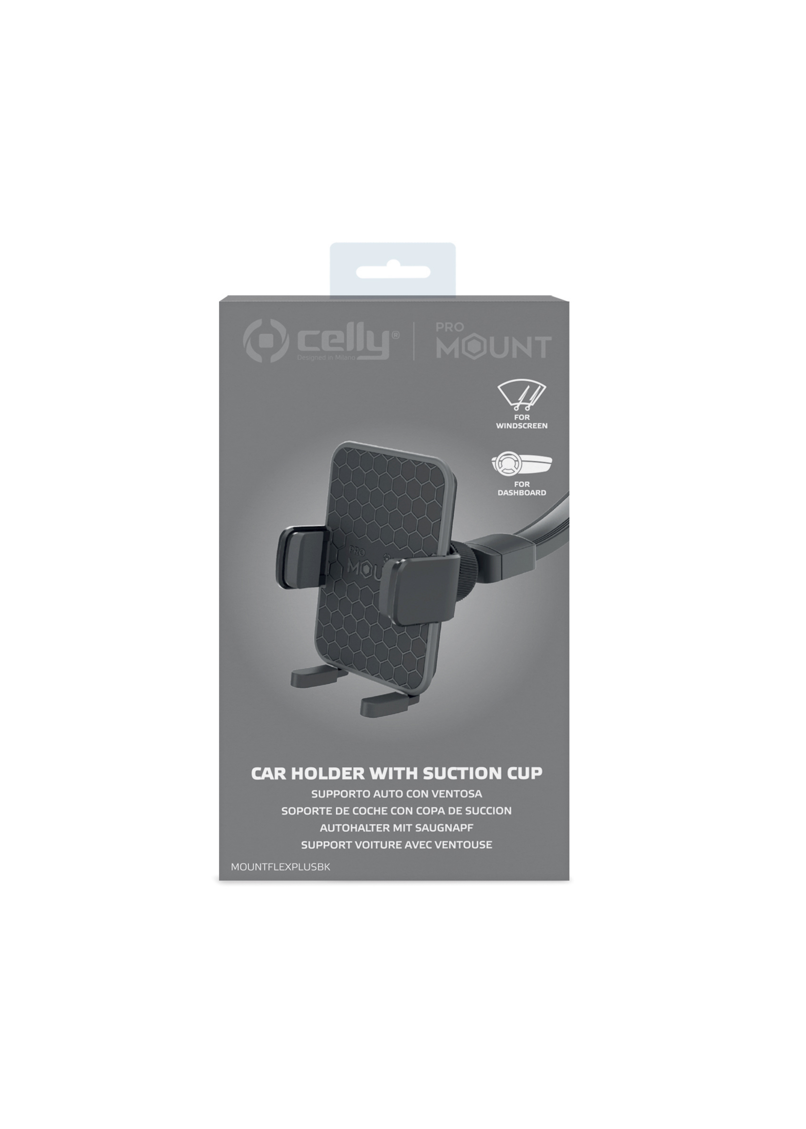 Celly MOUNTFLEXPLUS - Universele autohouder