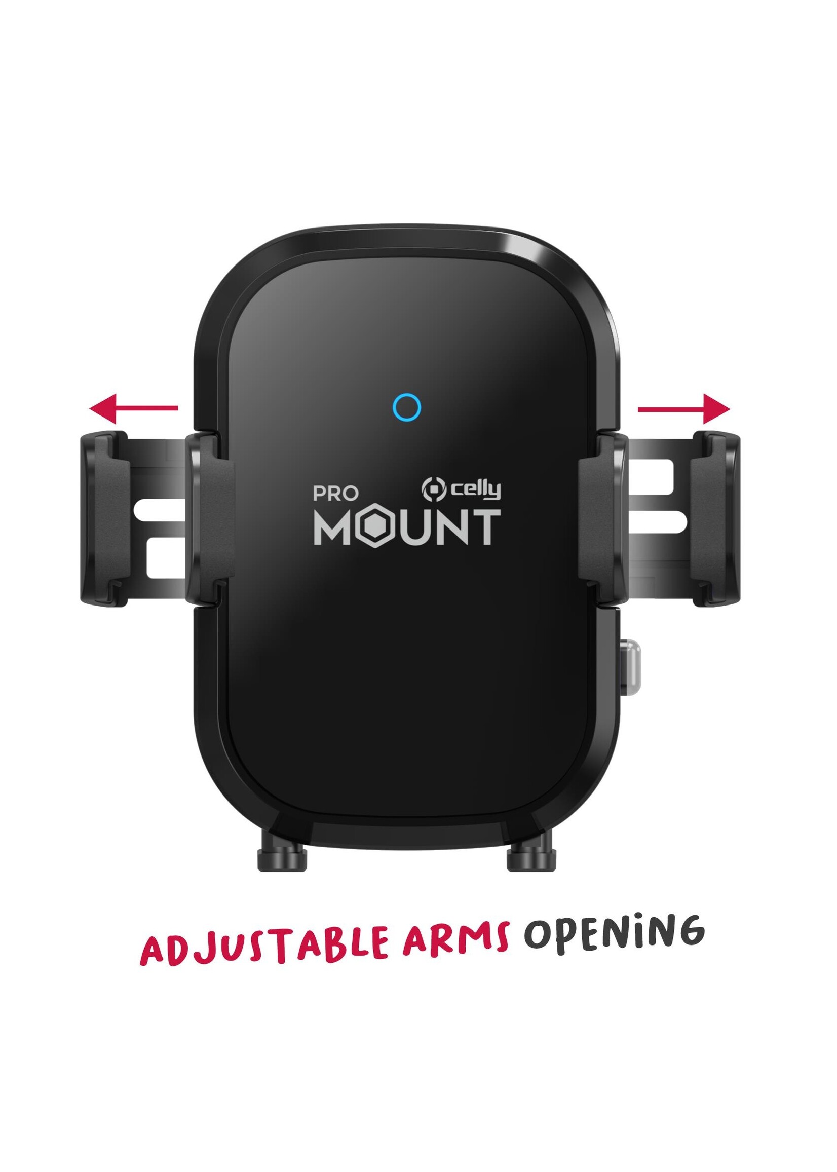 Celly Car Holder - MOUNTCHARGE15 - Wireless Charger Car Holder 15W