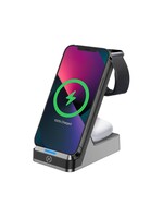 Celly WLSTAND3IN1 - Wireless Fast Charger 15W