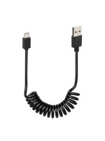 Optiline Micro USB 1M Recoil Cable