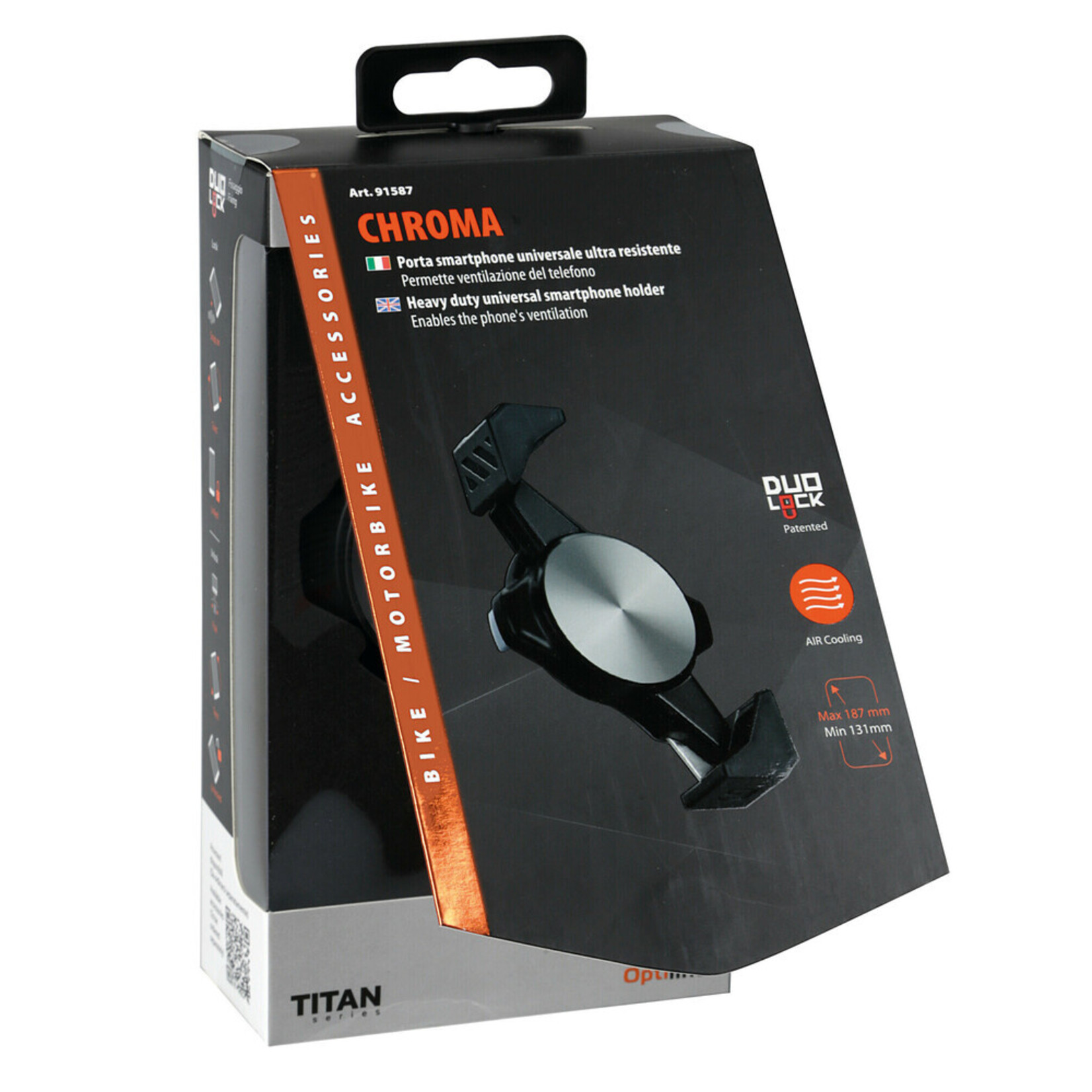 Optiline Chroma, heavy-duty universele smartphonehouder