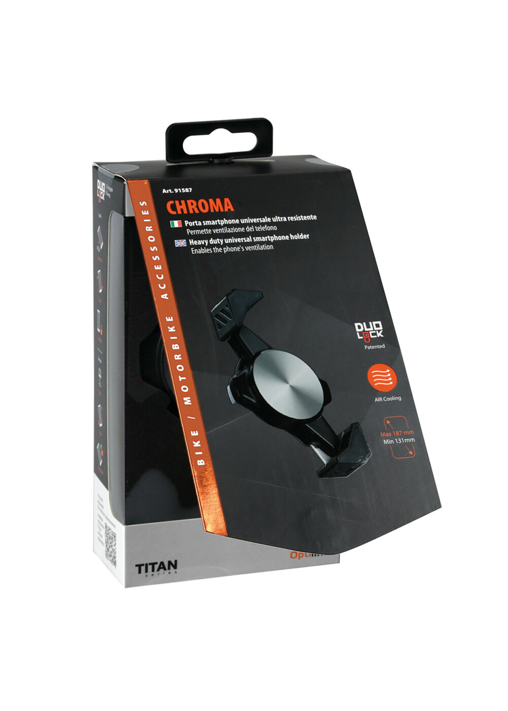 Optiline Chroma, heavy-duty universele smartphonehouder