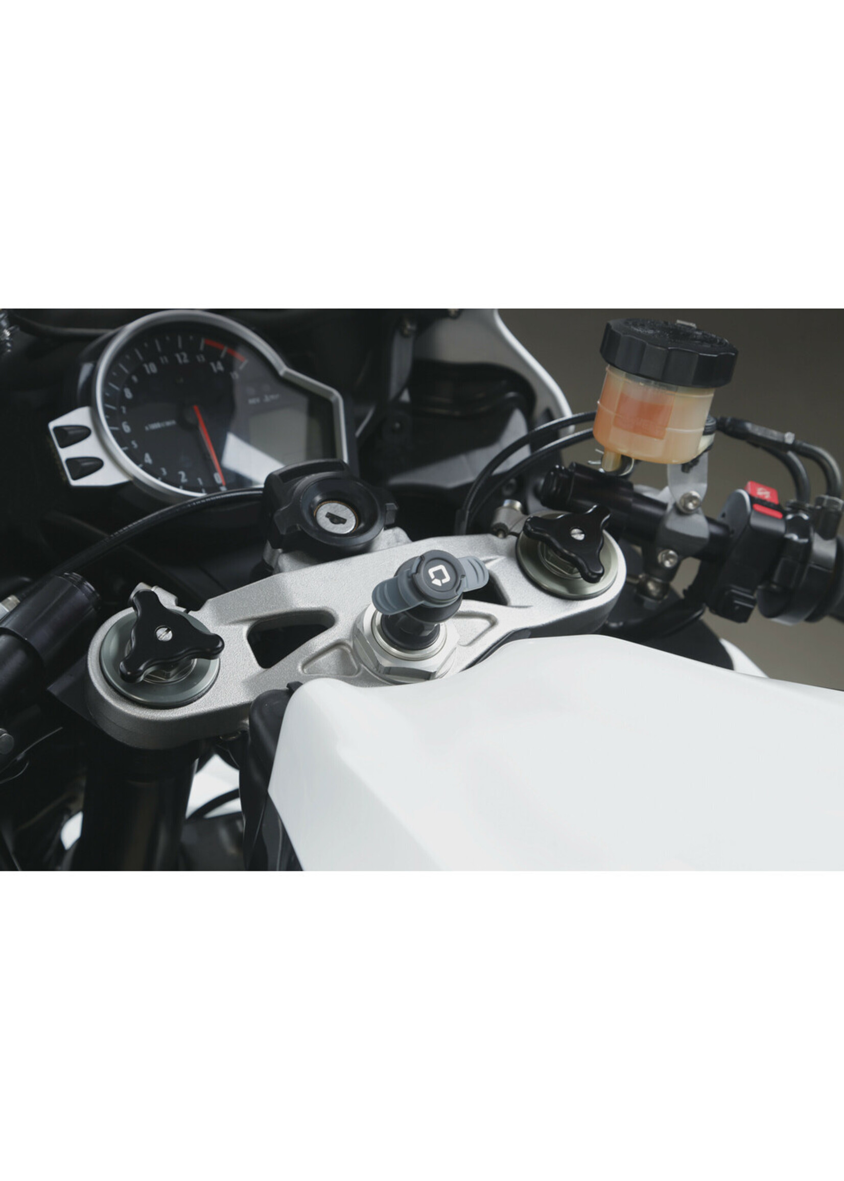 Optiline Titan stuurpen, voorvorkbevestiging voor motorfietsen