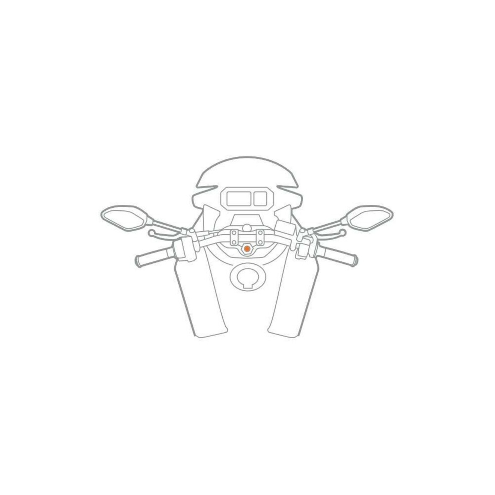 Optiline Titan Stem, Motorbike fork stem mount