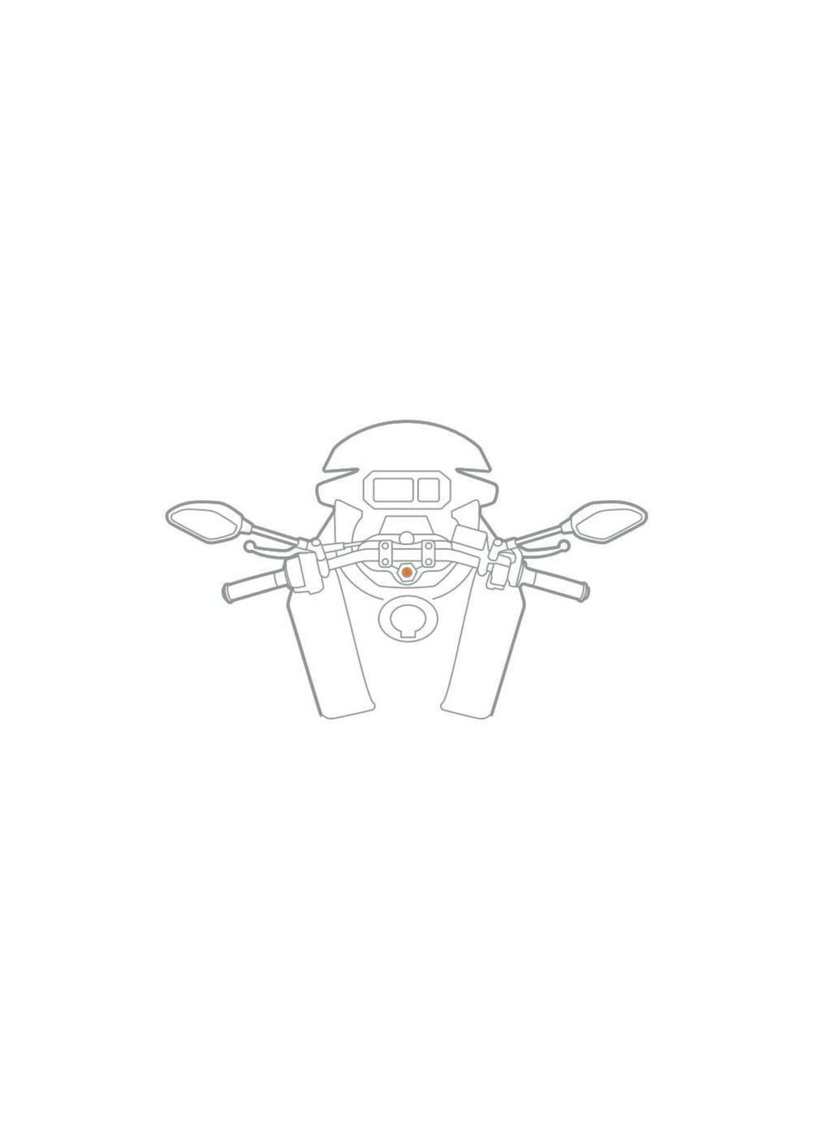 Optiline Titan Stem, Motorbike fork stem mount