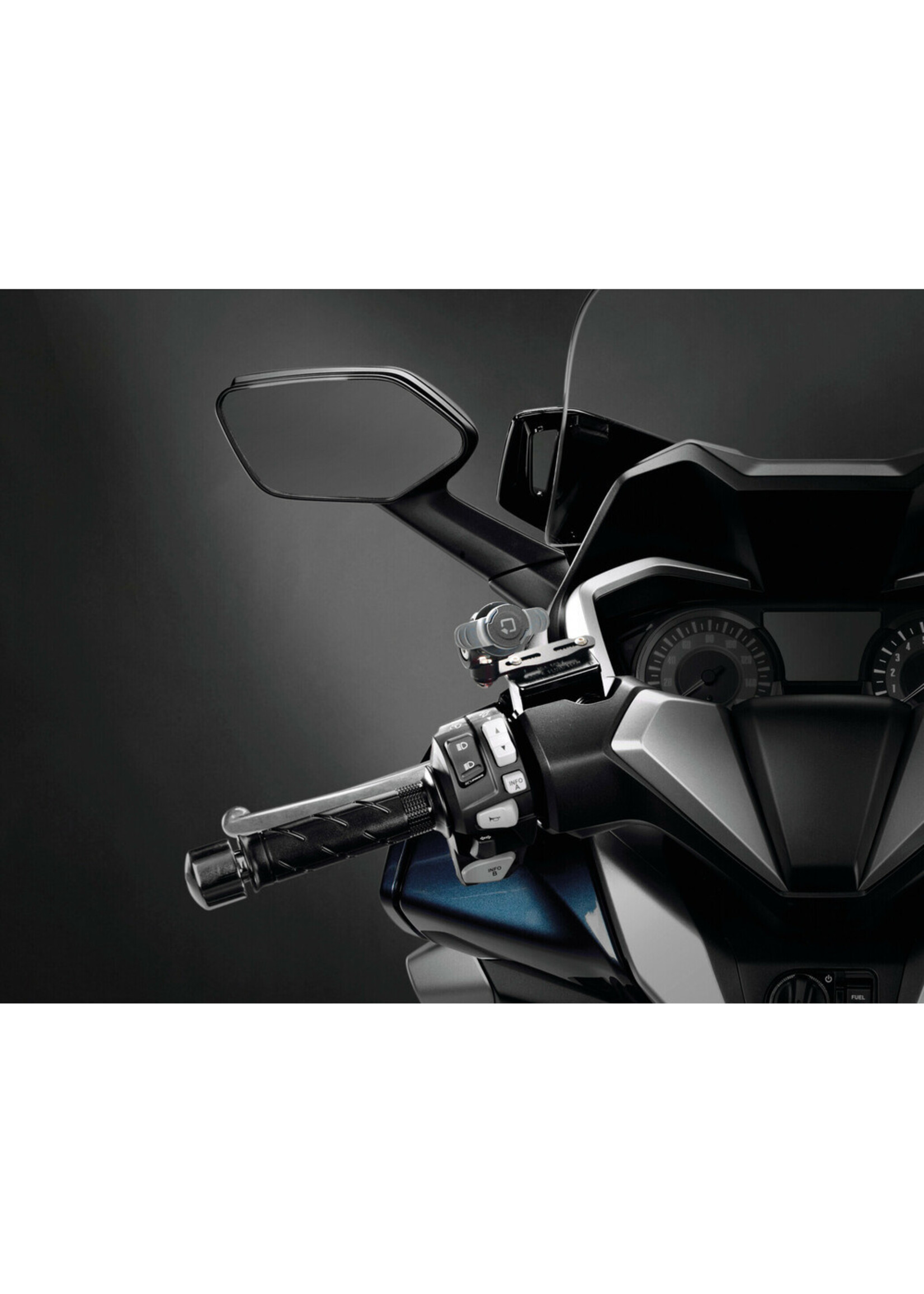 Optiline Titan Brake, brake fluid reservoir cover mount