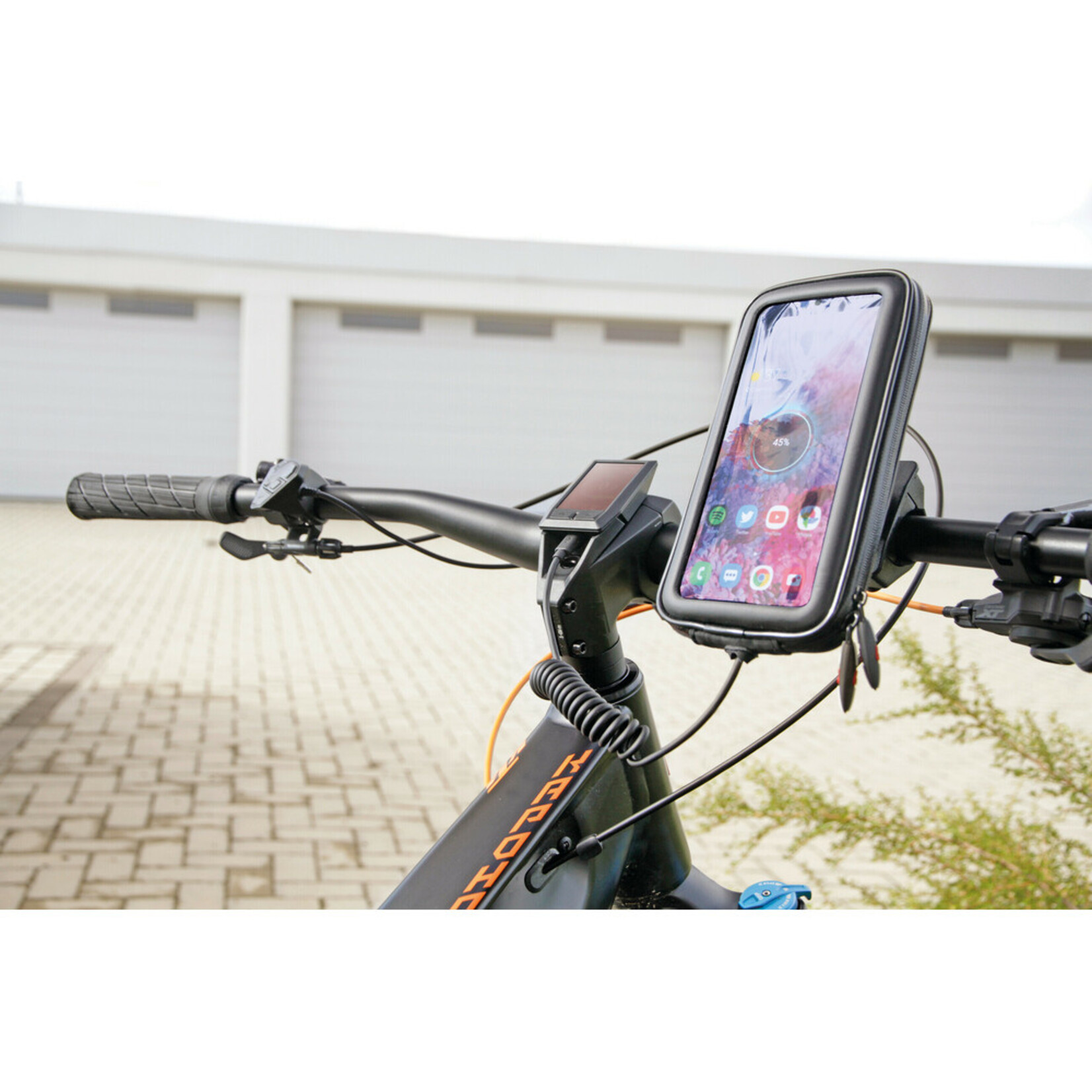 Optiline Spring cable for Ebike, Micro Usb > Type C