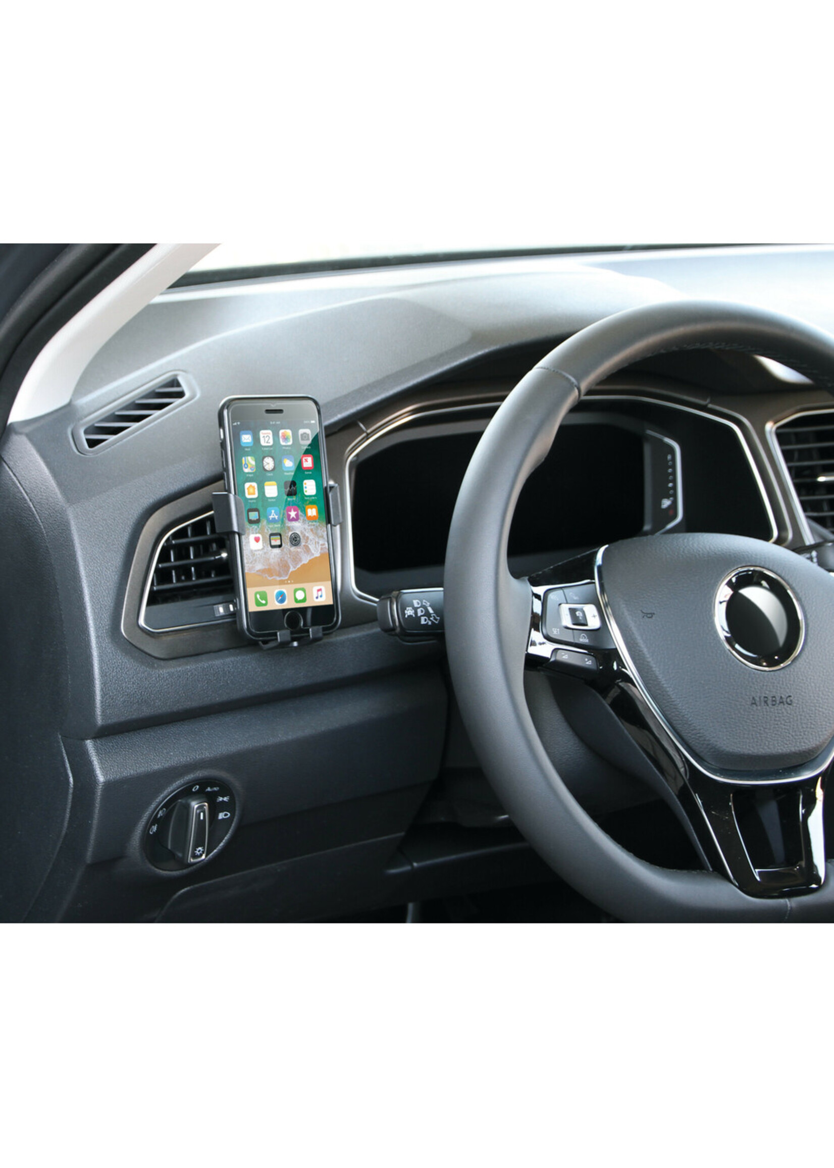 Optiline Graviton, clip phone holder