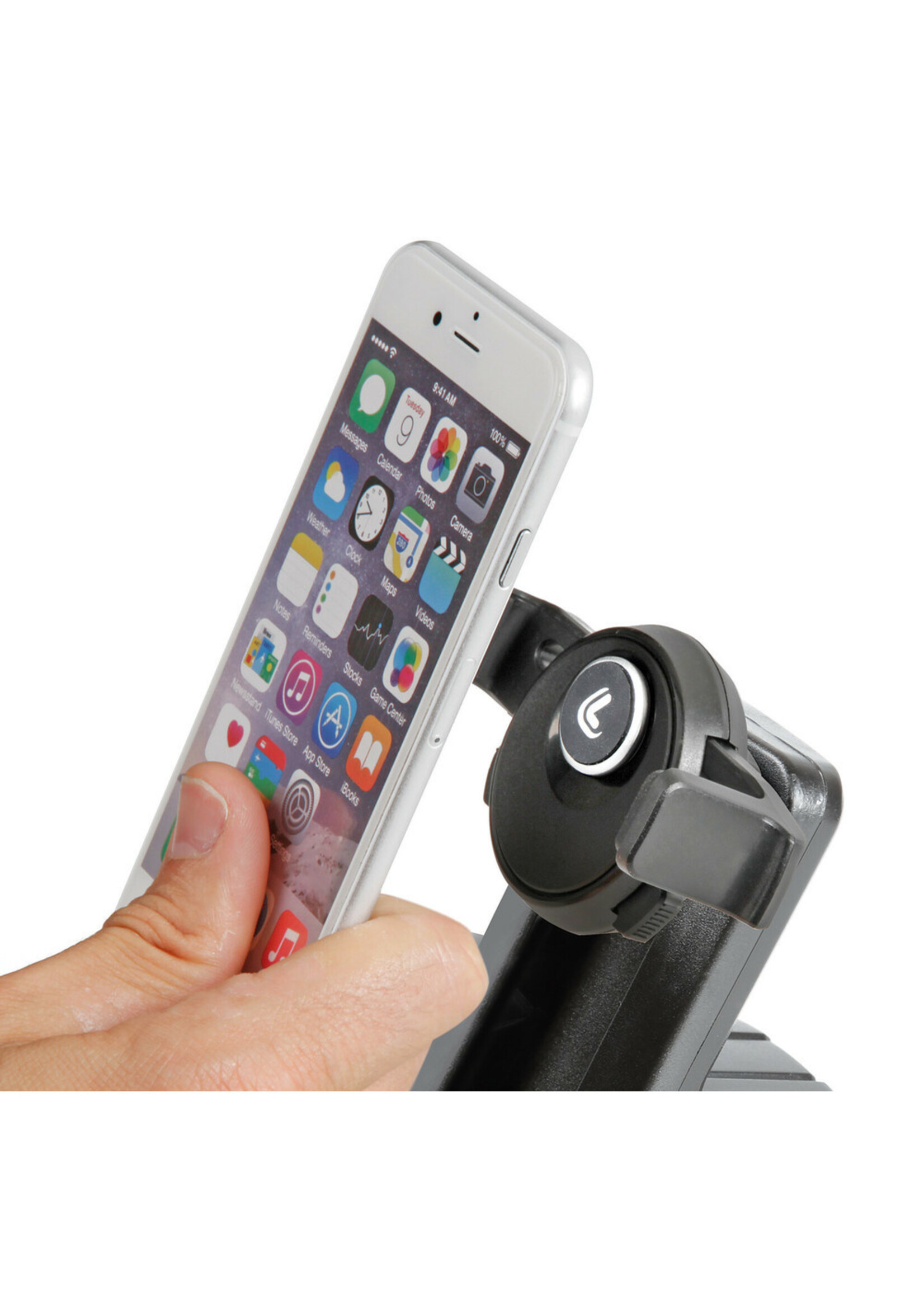 Optiline Atmos Elevator, phone holder with sticky suction cup