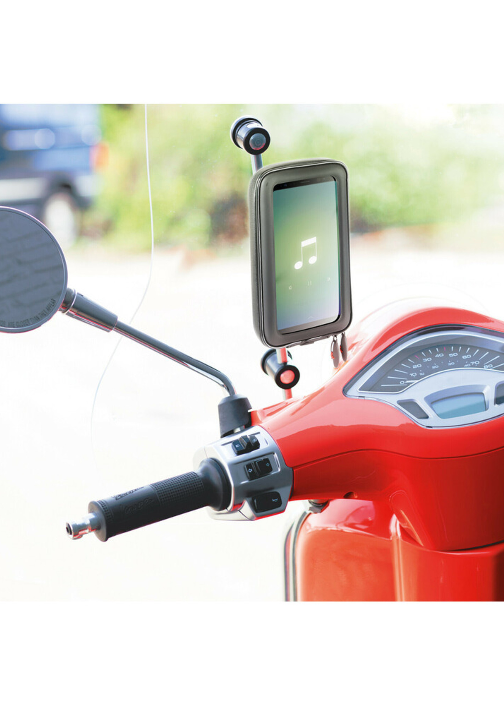 Optiline SSmart Scooter Case, universal smartphone holder for scooter