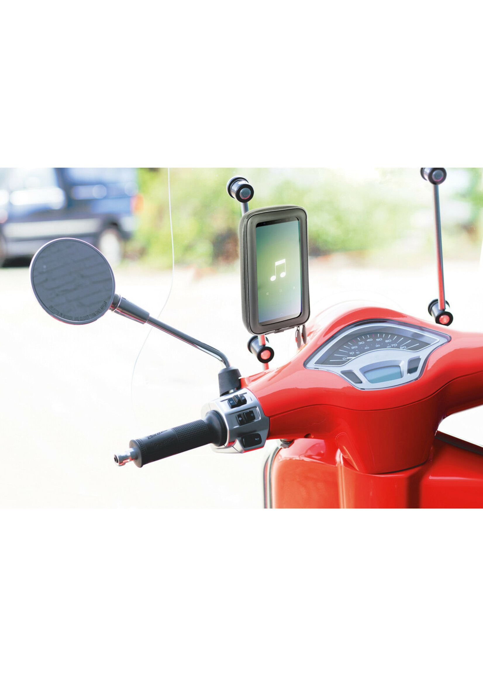 Optiline SSmart Scooter Case, universal smartphone holder for scooter