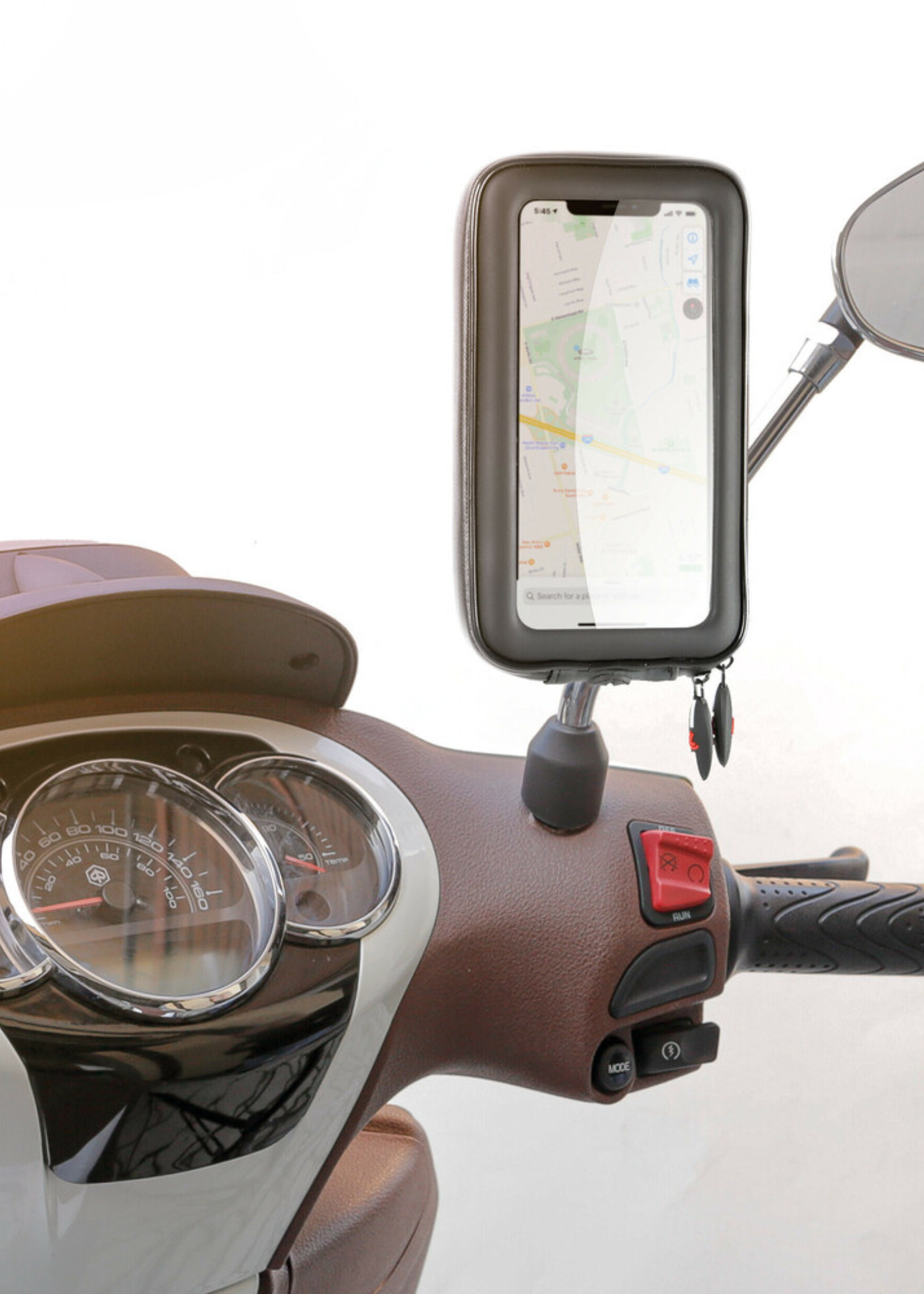 Optiline SSmart Scooter Case, universal smartphone holder for scooter