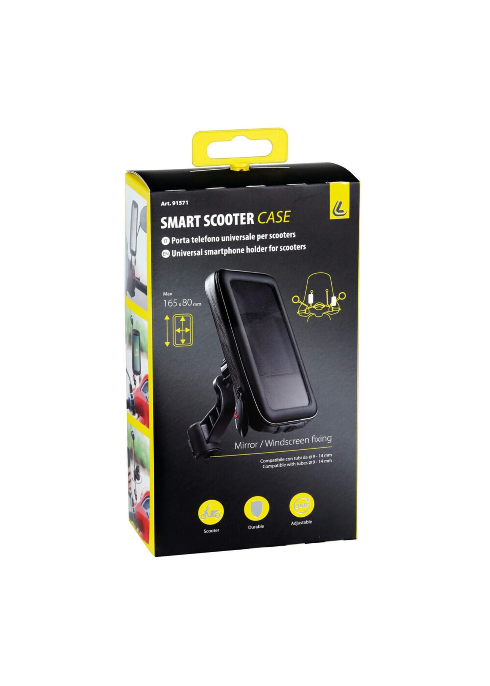 Optiline Smart Scooter Case, universele smartphonehouder voor scooter