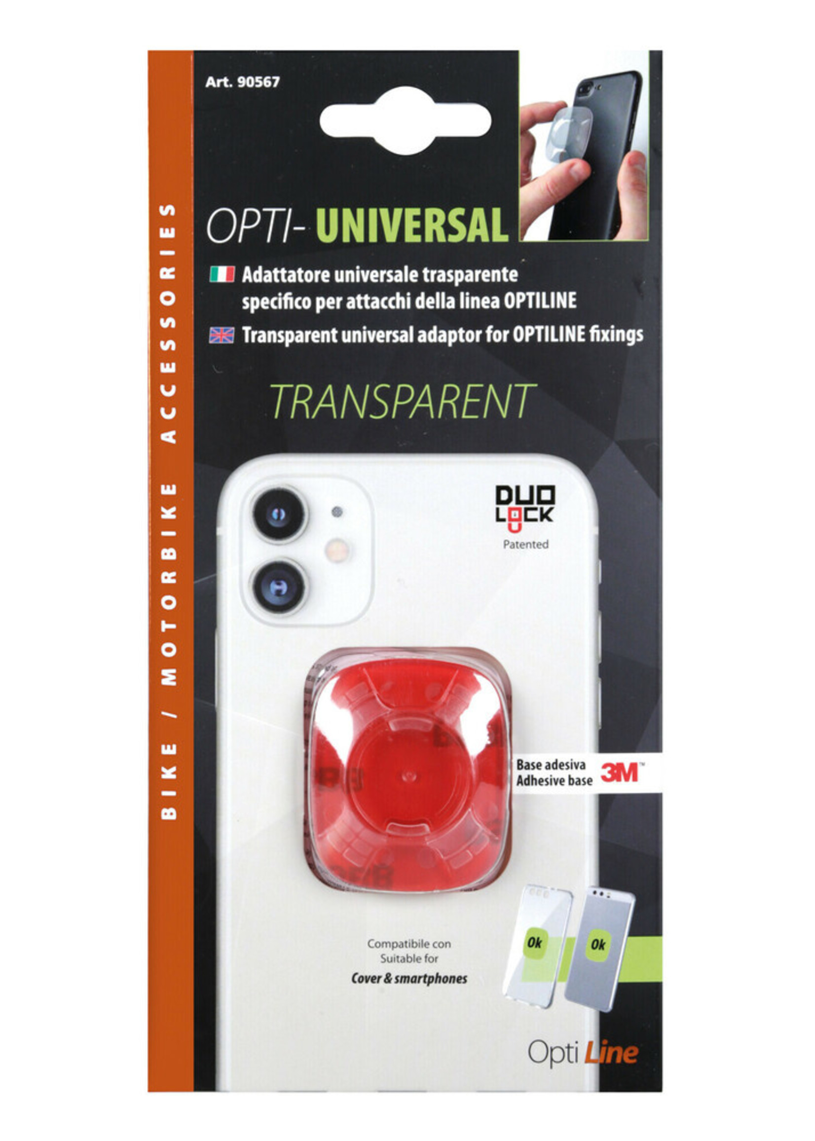 Optiline Opti Universal Adapter Clear