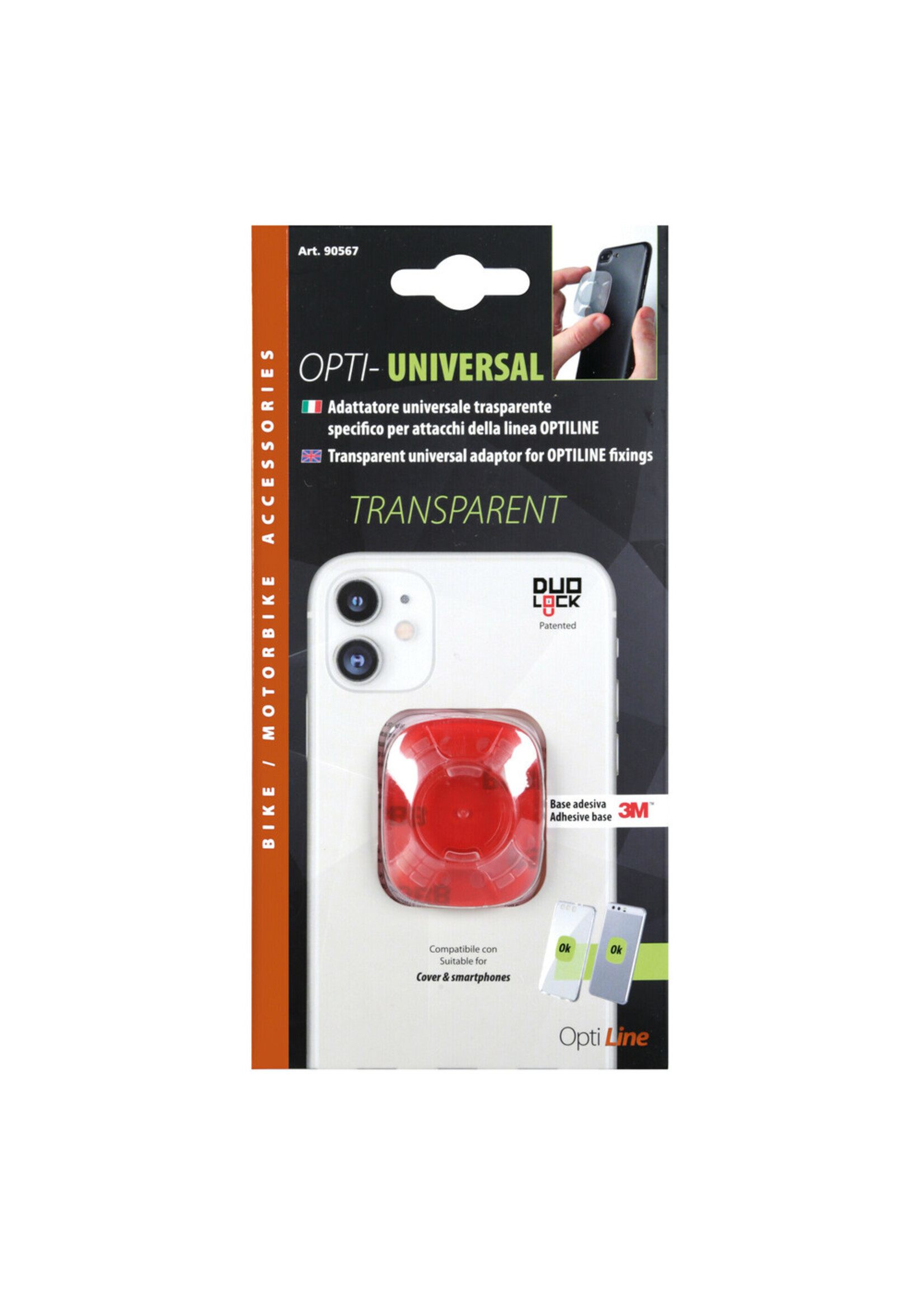 Optiline Opti Universal Adapter Clear