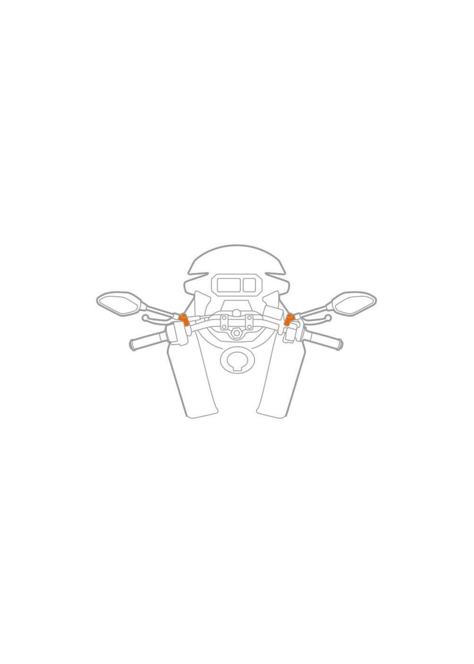 Optiline Titan Pole Orbit, mirror or through screw mount