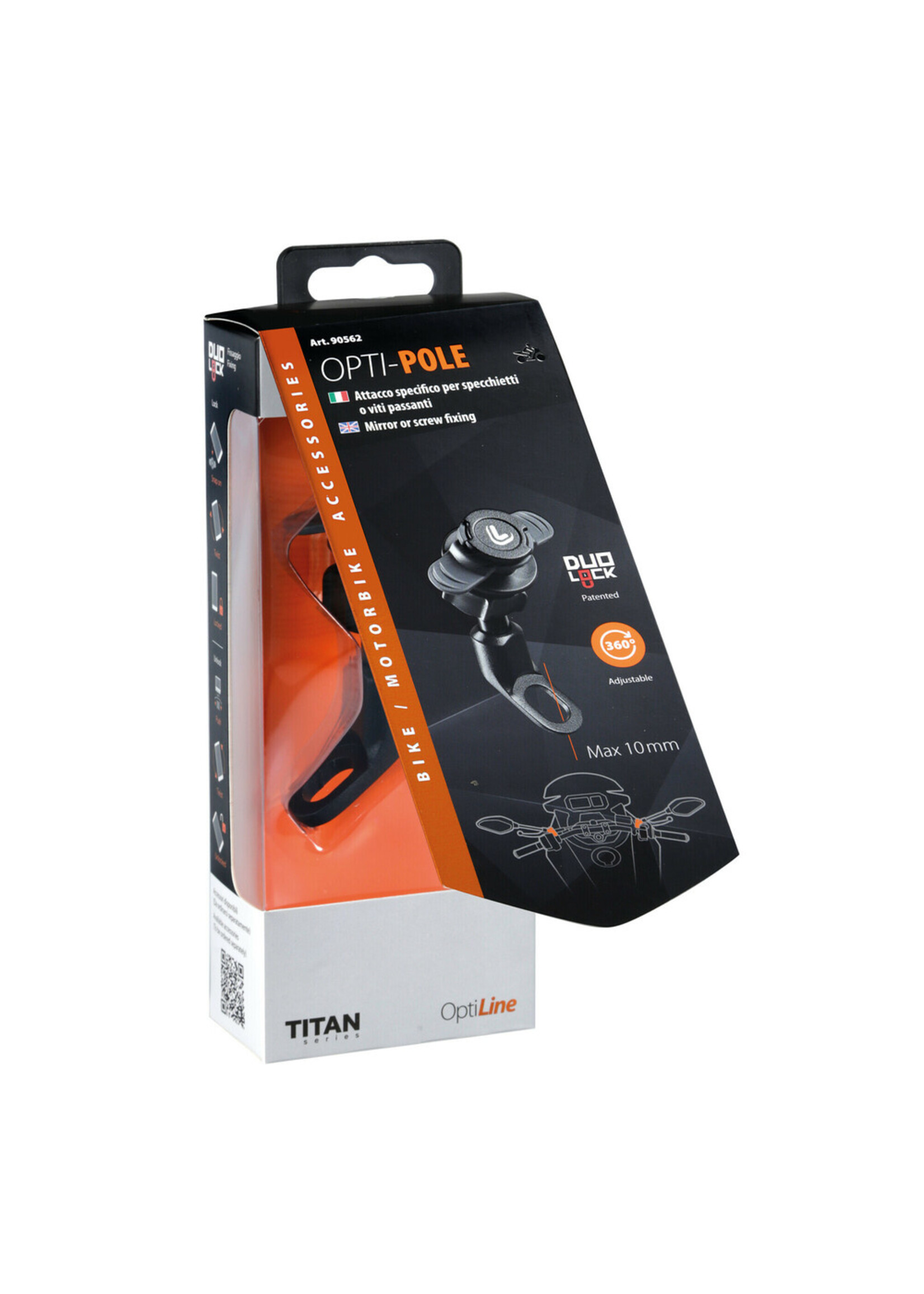 Optiline Titan Paal-, spiegel- of schroefmontage