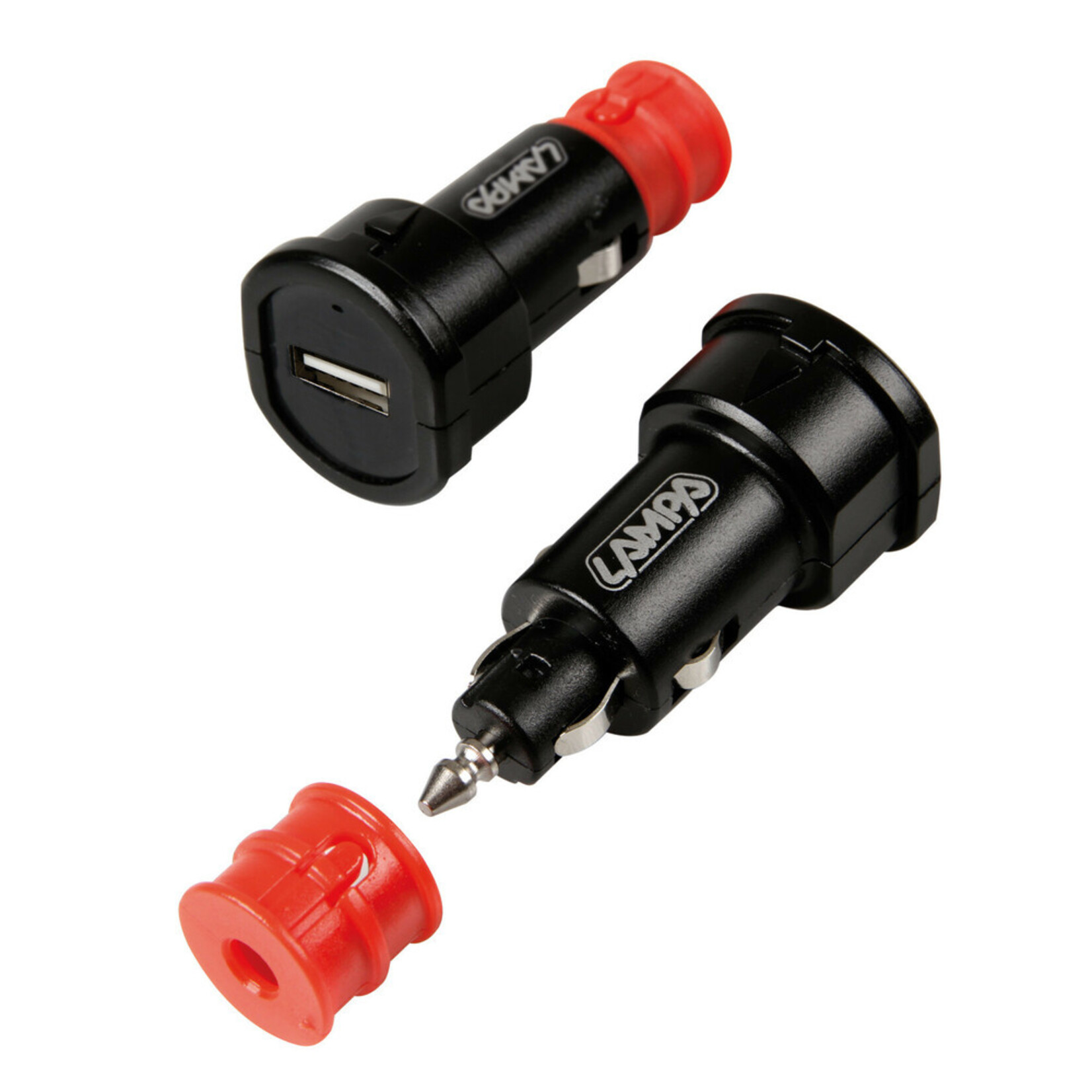 Optiline Uni-Tech, 1 Usb poort universele lader - Fast Charge - 2400 mA - 12/32V
