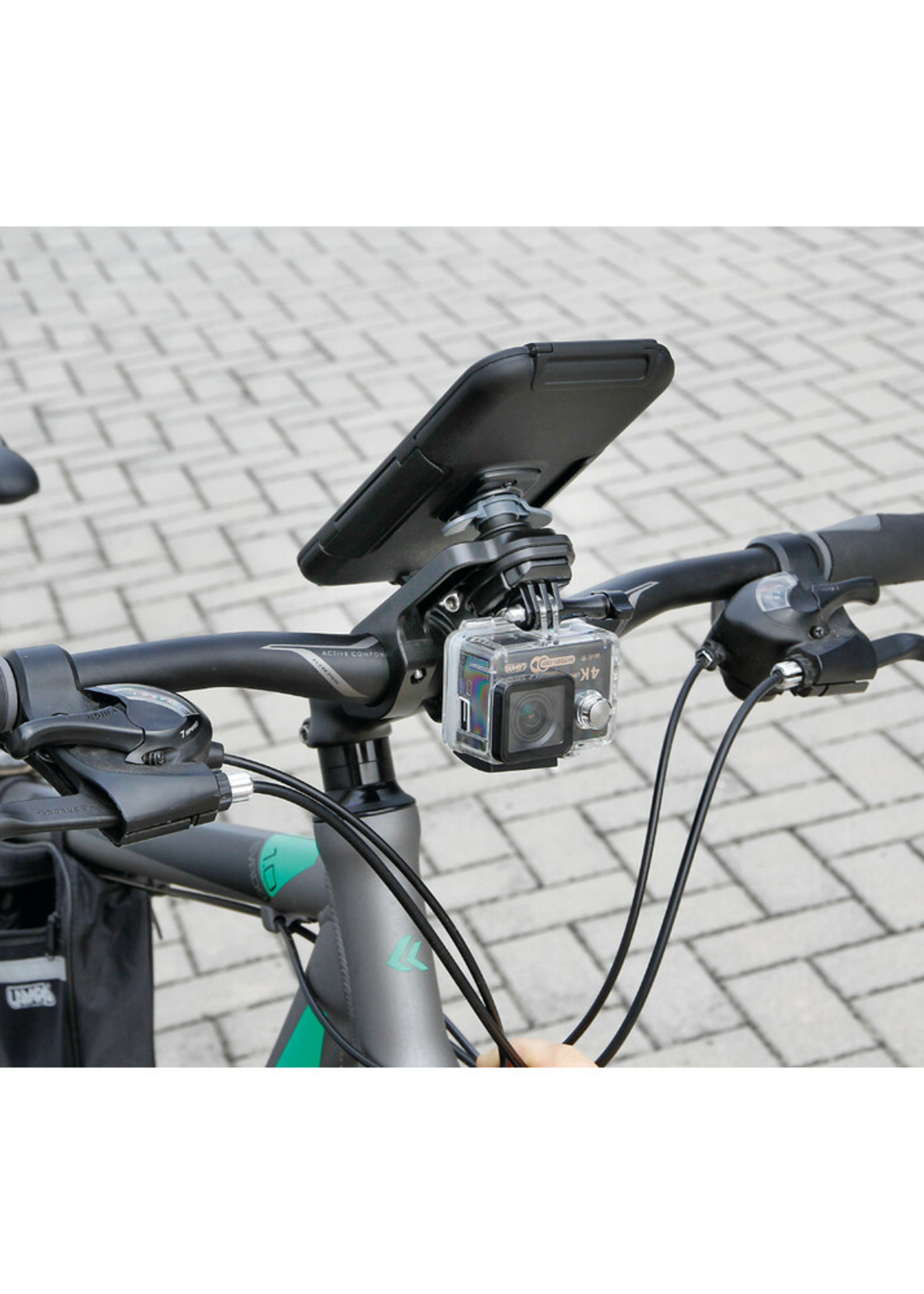 Optiline Opti-Combo, handlebar mount with action cam support