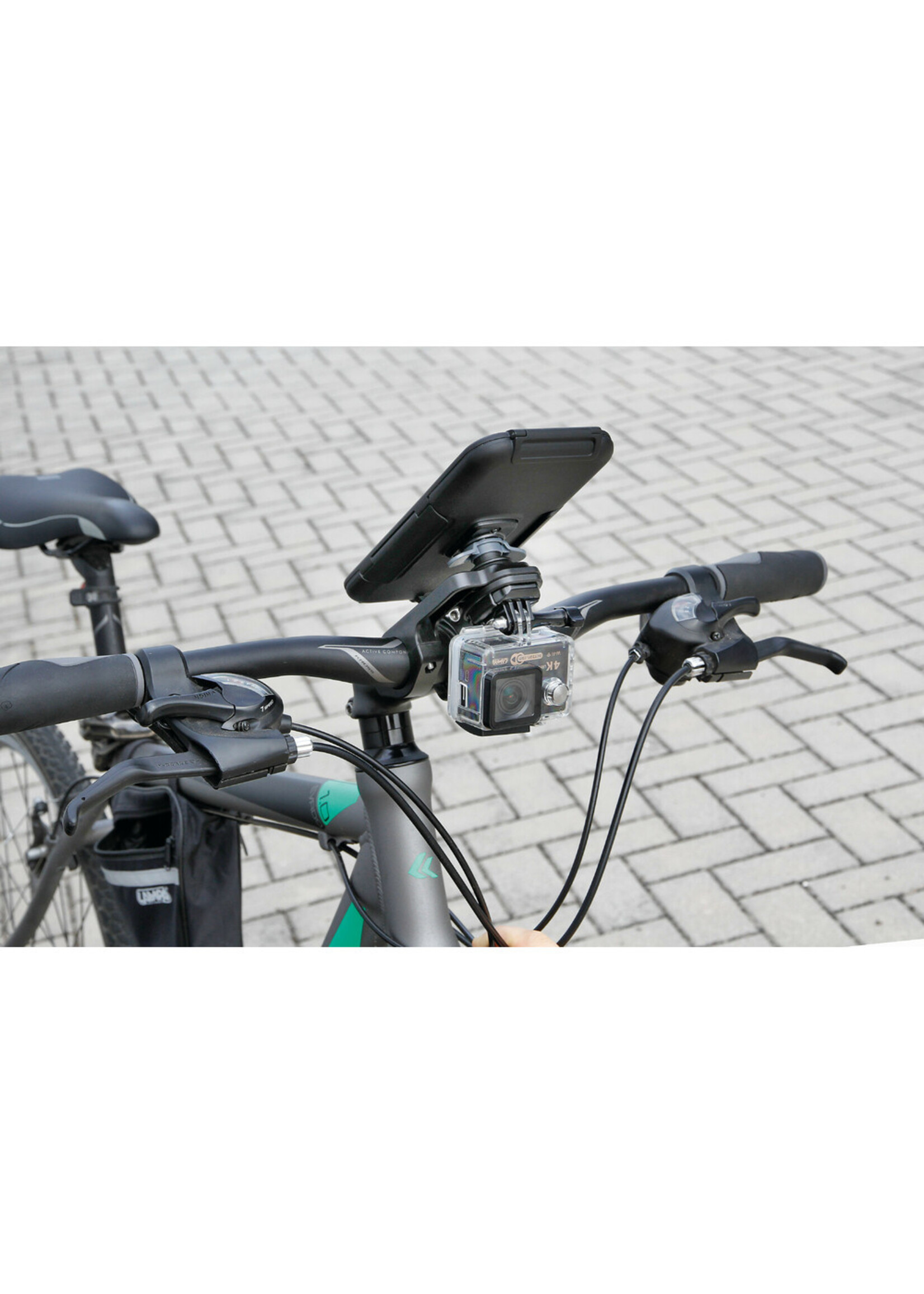 Optiline Opti-Combo, stuurbevestiging met action cam-ondersteuning