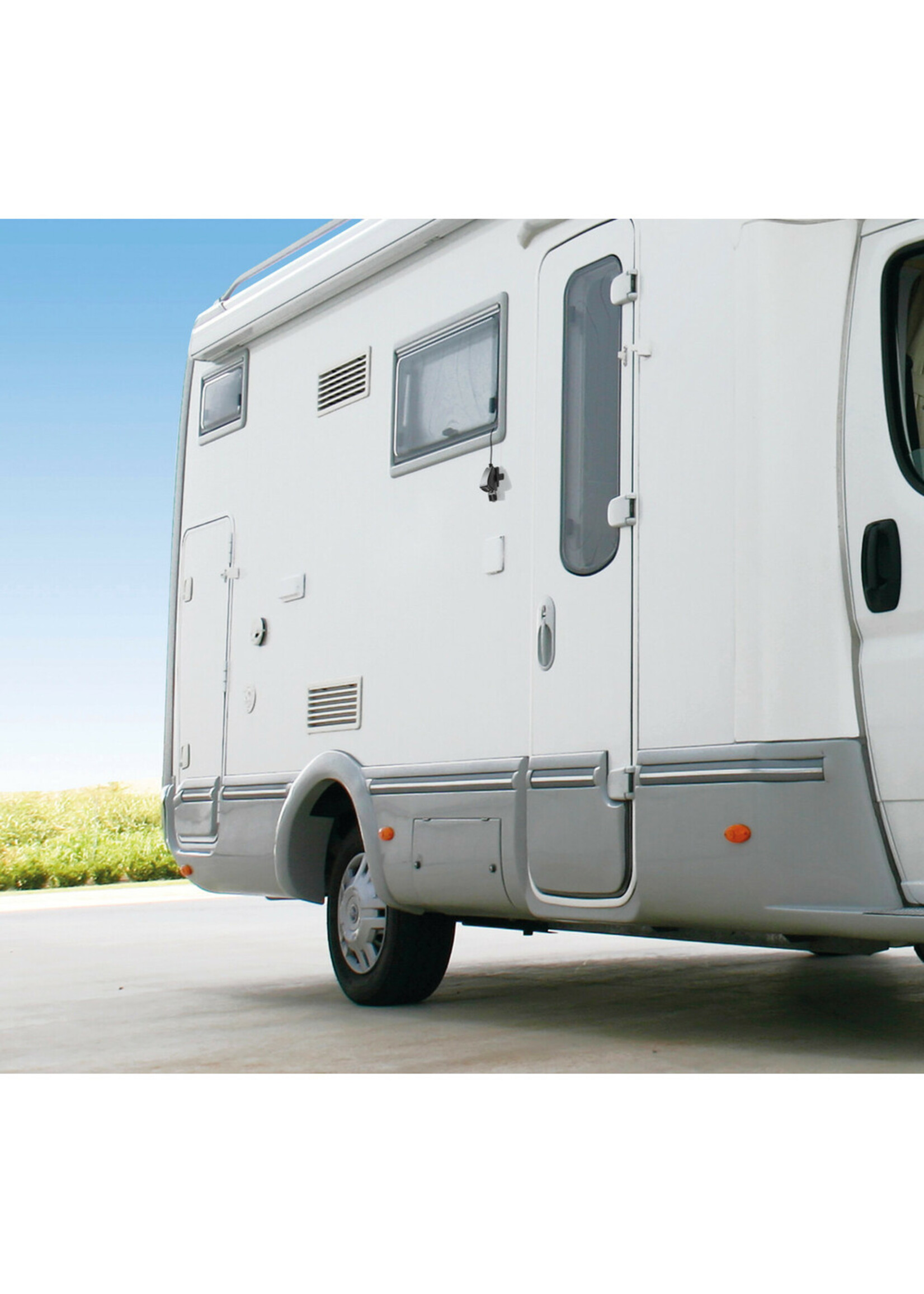 Optiline Usb-Fix Trek 2, regenbestendige dubbele usb-oplader, schroeven of dubbelzijdige tape bevestiging - Ultra Fast Charge - 5400 mA - 12/24V