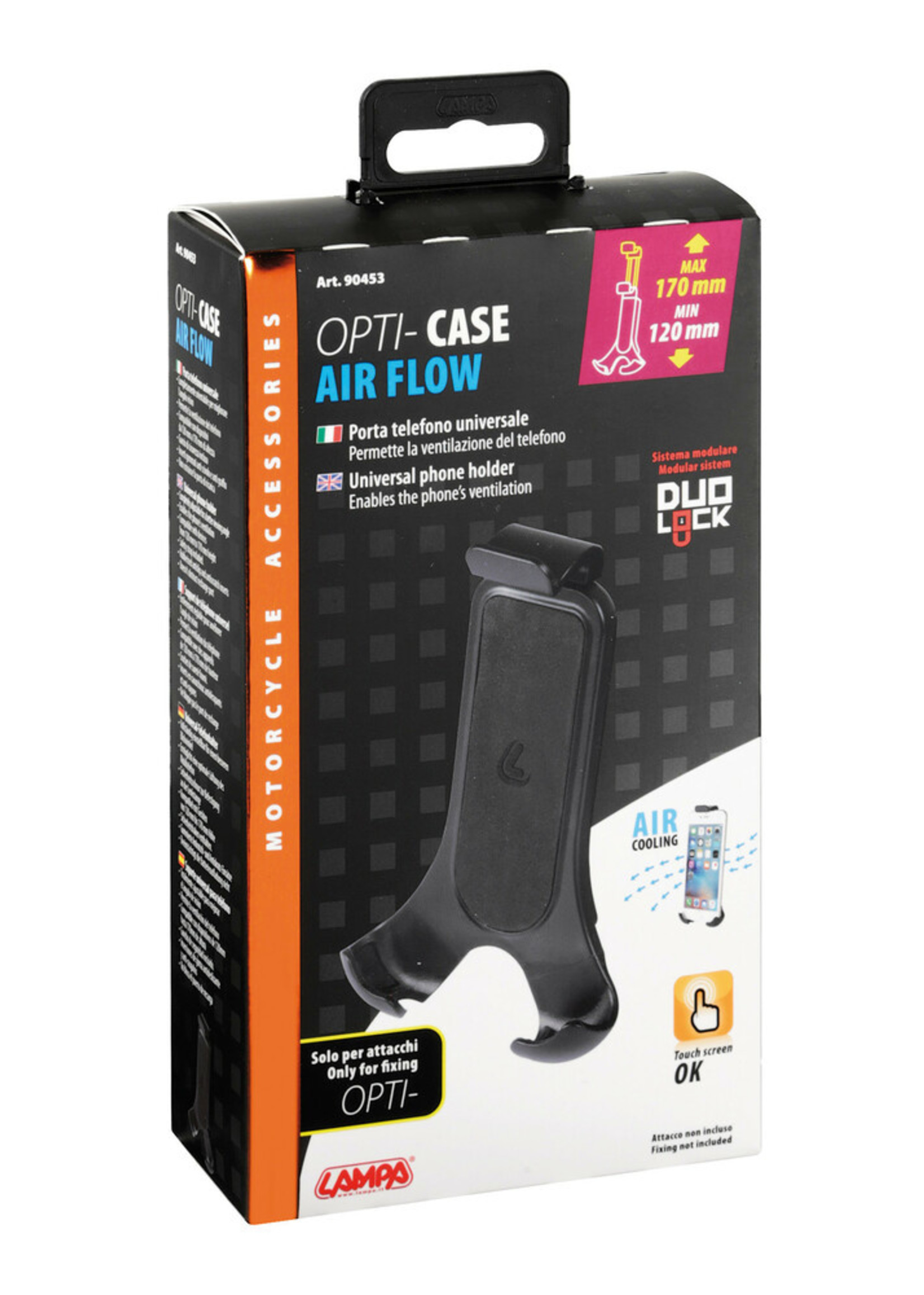 Optiline Opti-Case Airflow universele telefoonhouder