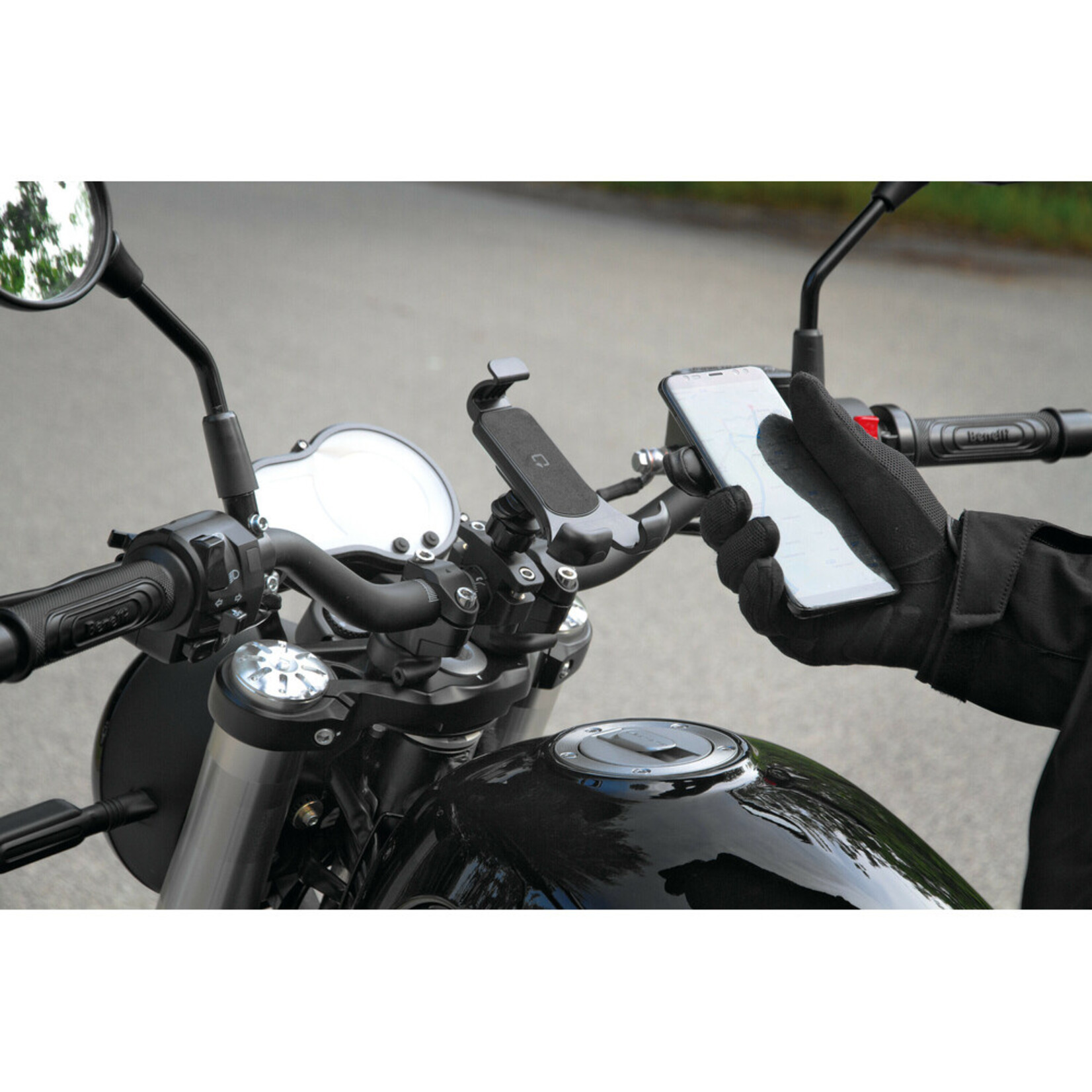 Optiline Opti-Handle Handgreep, stuurbevestiging