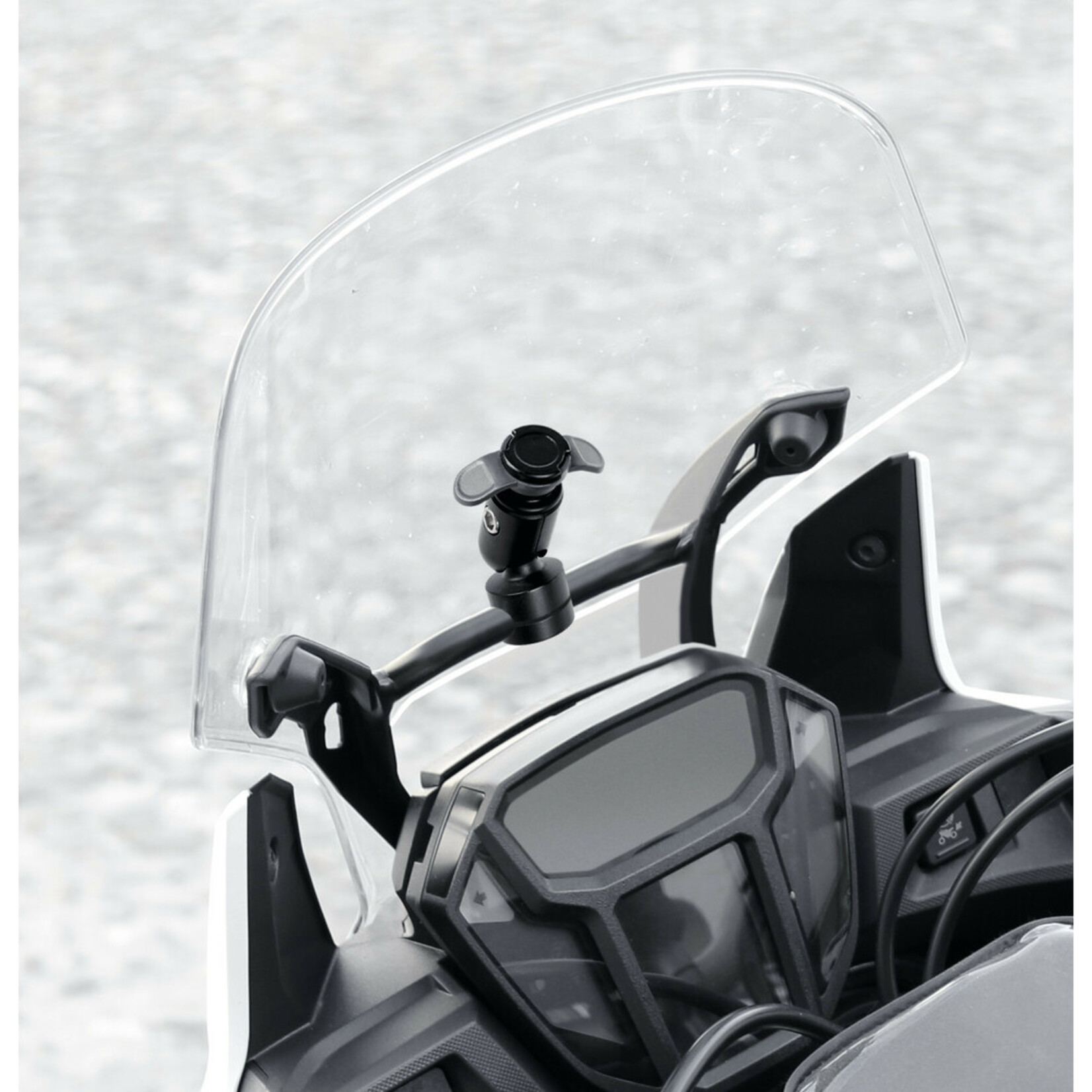 Optiline Opti-Mirror Mirror and crossbar mount with Ø 9-14 mm