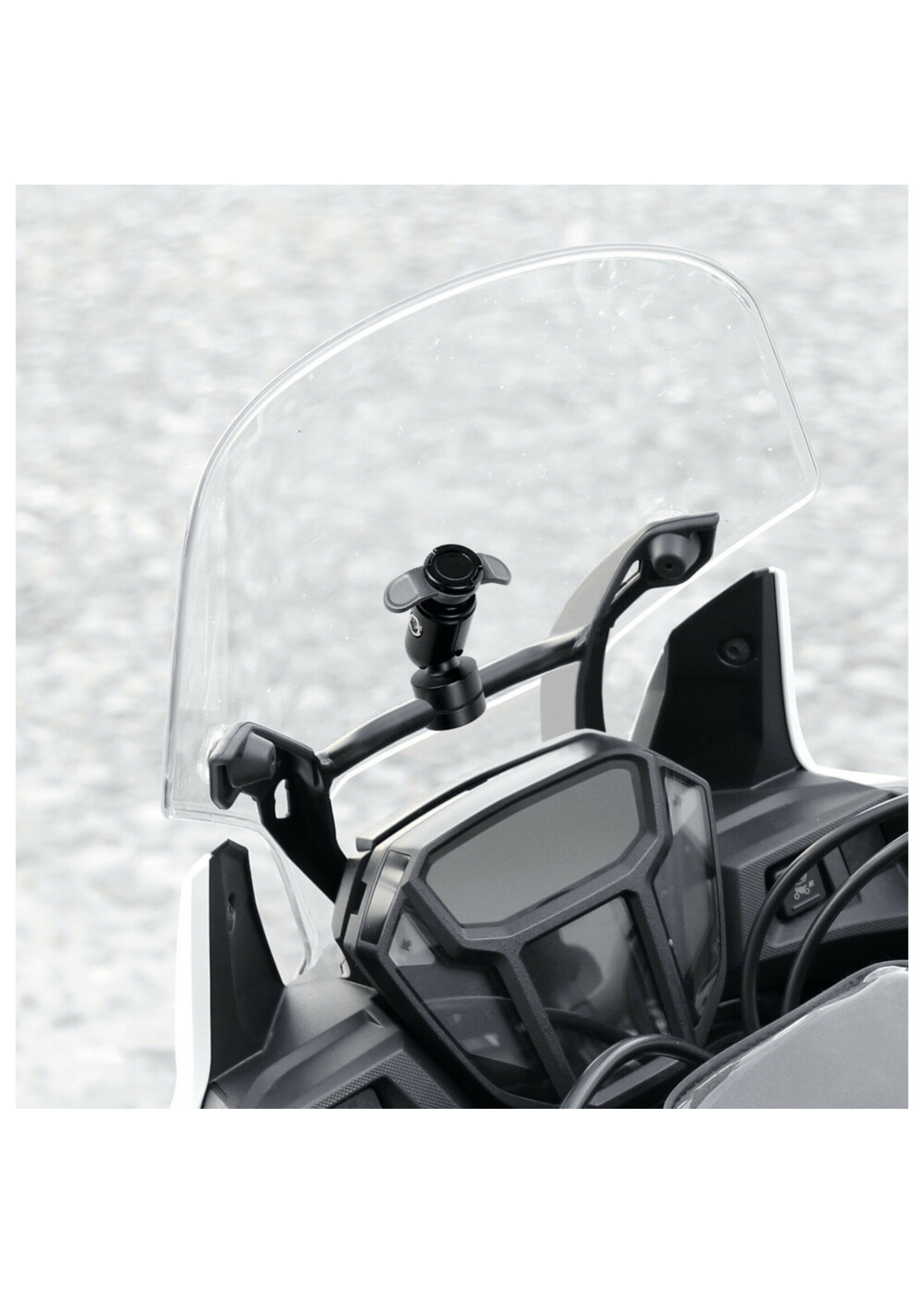 Optiline Opti-Mirror Mirror and crossbar mount with Ø 9-14 mm