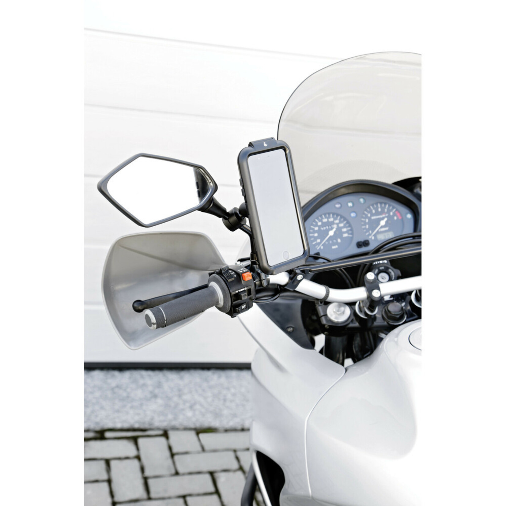 Optiline Opti-Mirror Mirror and crossbar mount with Ø 9-14 mm