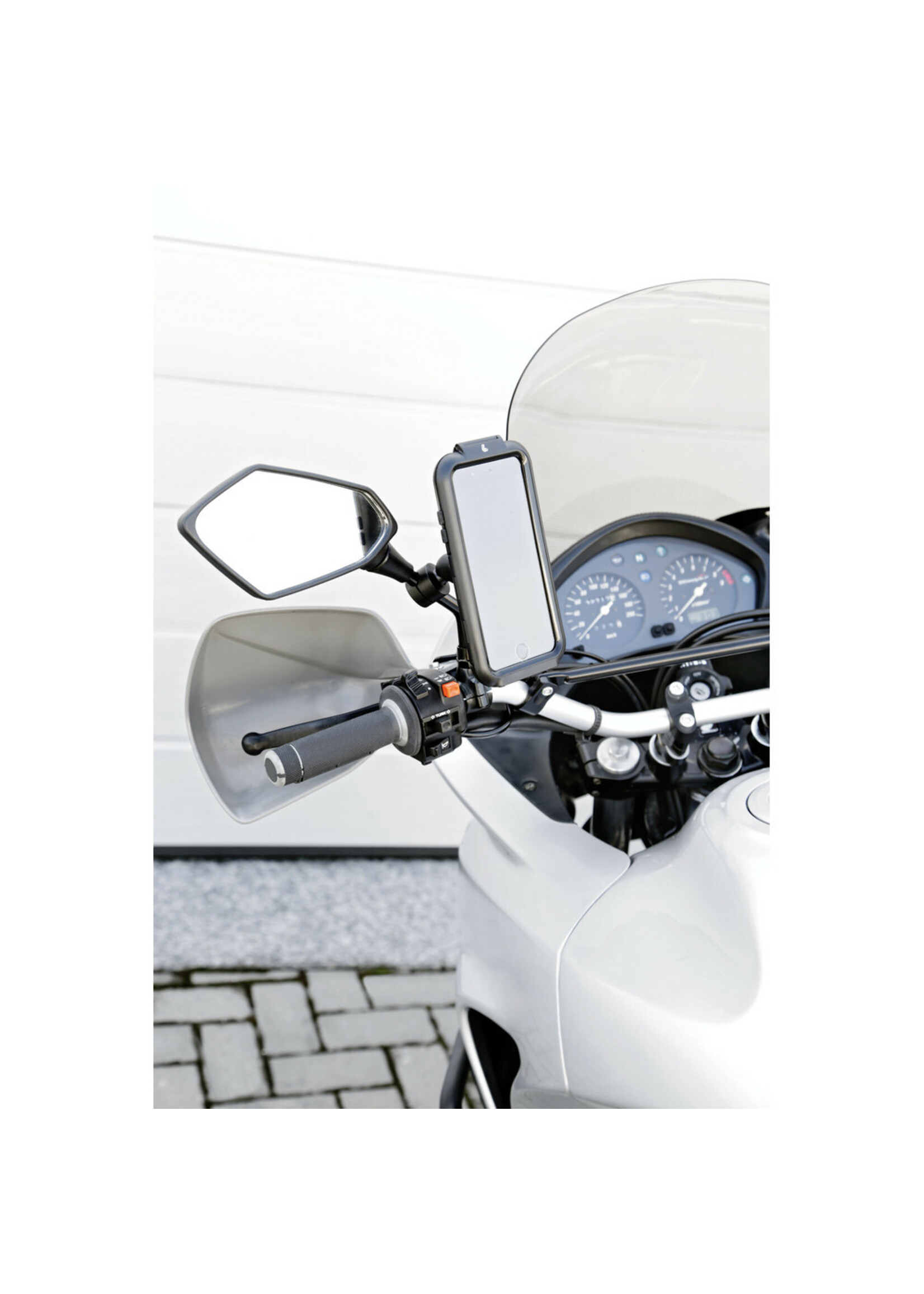 Optiline Opti-Mirror Mirror and crossbar mount with Ø 9-14 mm