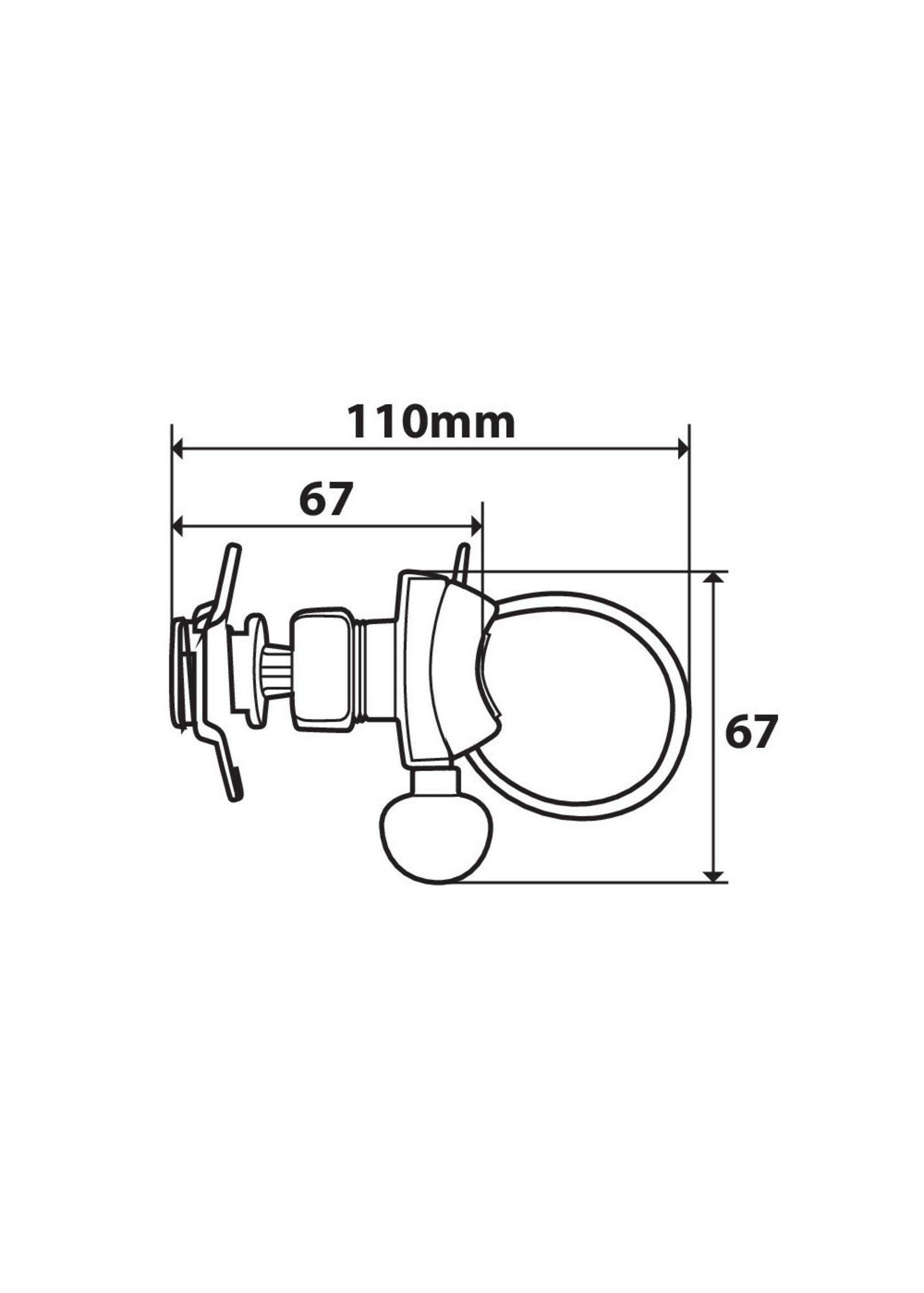Optiline Opti-Belt Riem, stuurbevestiging