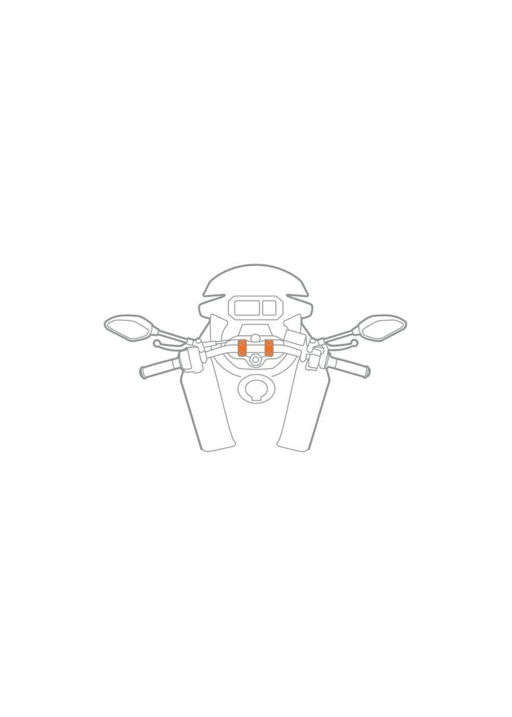 Optiline Opti-Screw M8 schroef en riserbevestiging