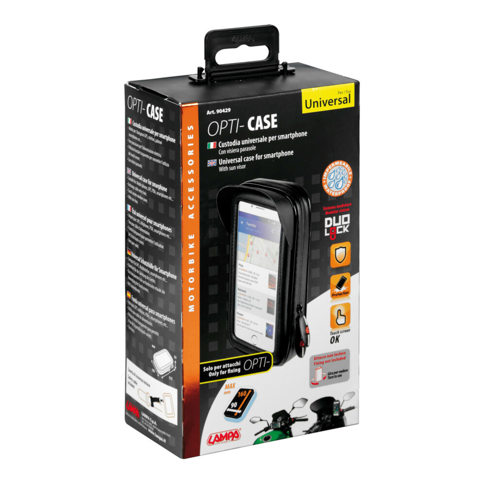 Optiline Opti-Case , universele hoes voor smartphone