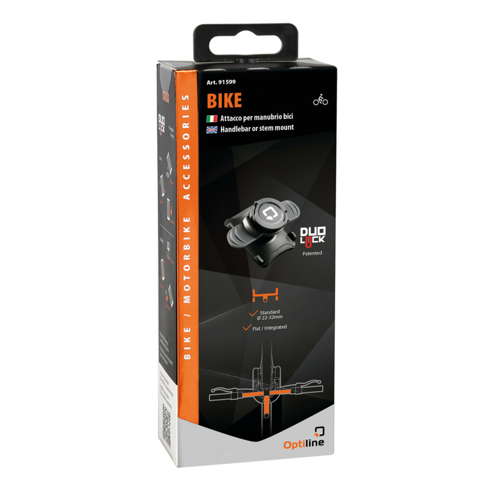 Optiline Fiets-, stuur- of stuurpenbevestiging